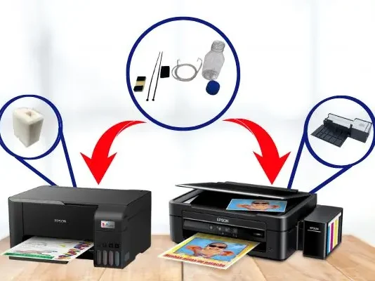 Quando deve ser instalado dispenser nas impressoras Epson