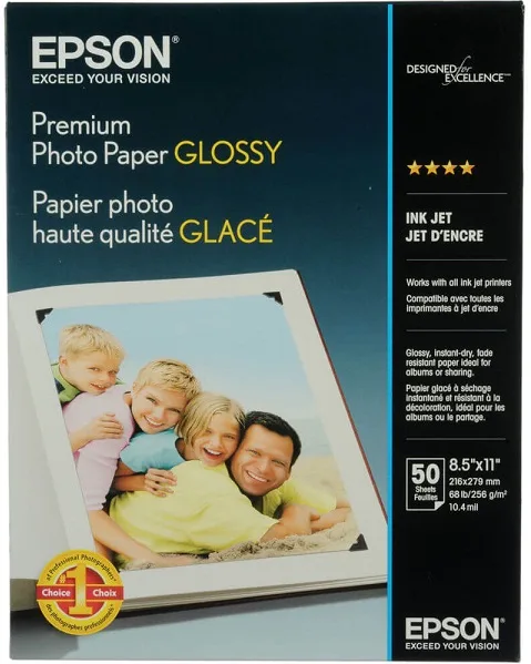 Papel Epson Premium Photo Paper Glossy