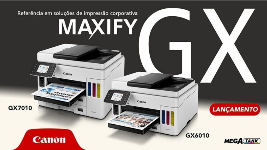 Impressora Canon Maxify GX6010 Multifuncional Tanque de Tinta