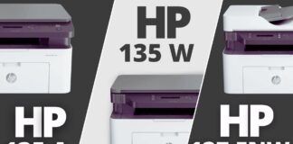 Comparativo HP 135 A, HP 135 W ou HP 137 FNW