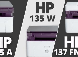 Comparativo HP 135 A, HP 135 W ou HP 137 FNW
