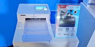 impressora portátil canon selphy cp1500