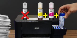 impressora epsoncom refis de tinta